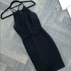 Nordstrom rack body con dress with lace back